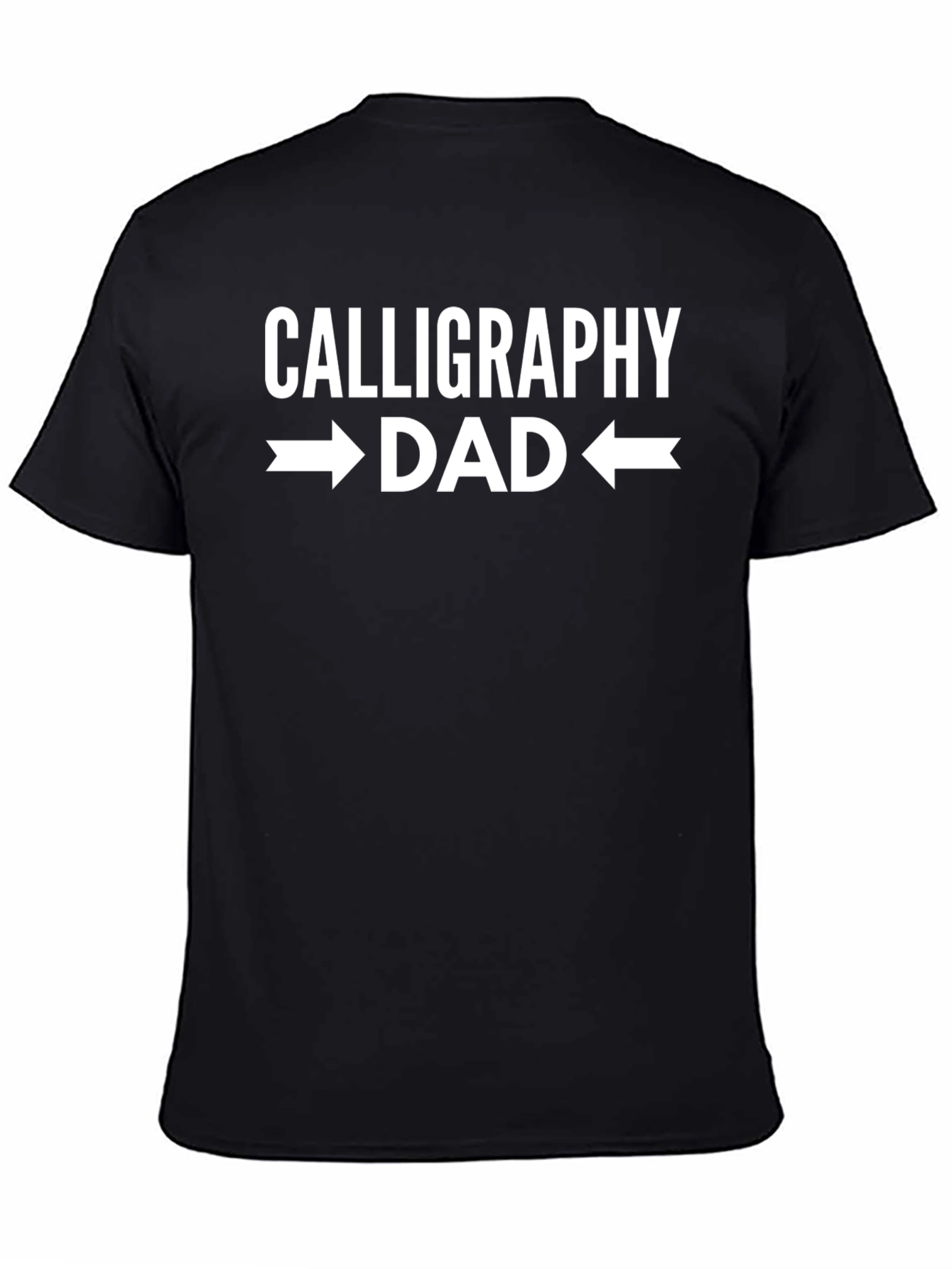 Calligraphy Dad Funny T-Shirt