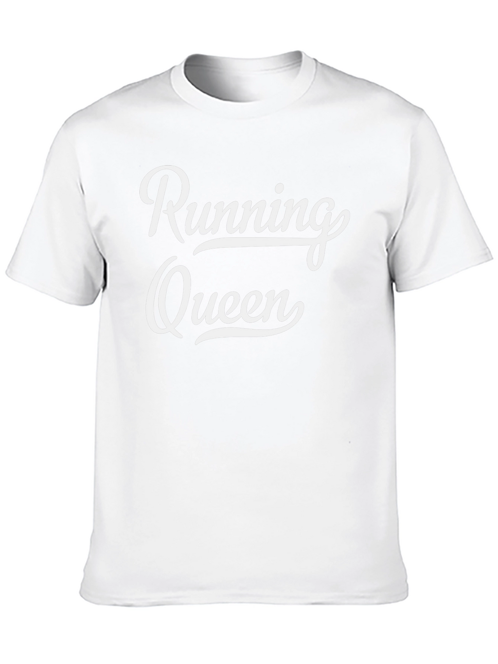 Running Queen Black Graphic T-Shirt