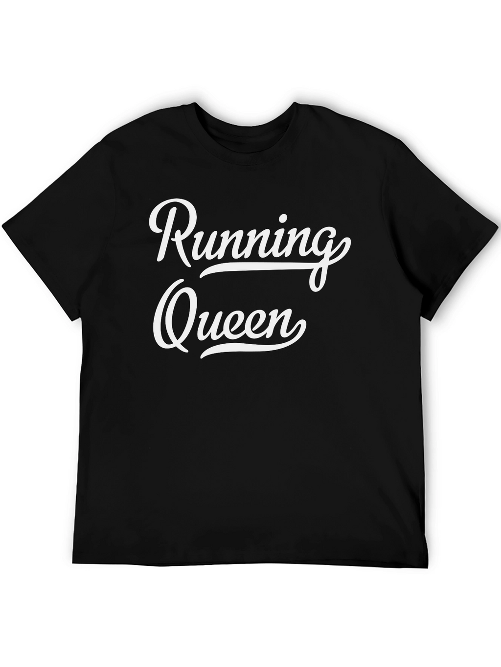Running Queen Black Graphic T-Shirt