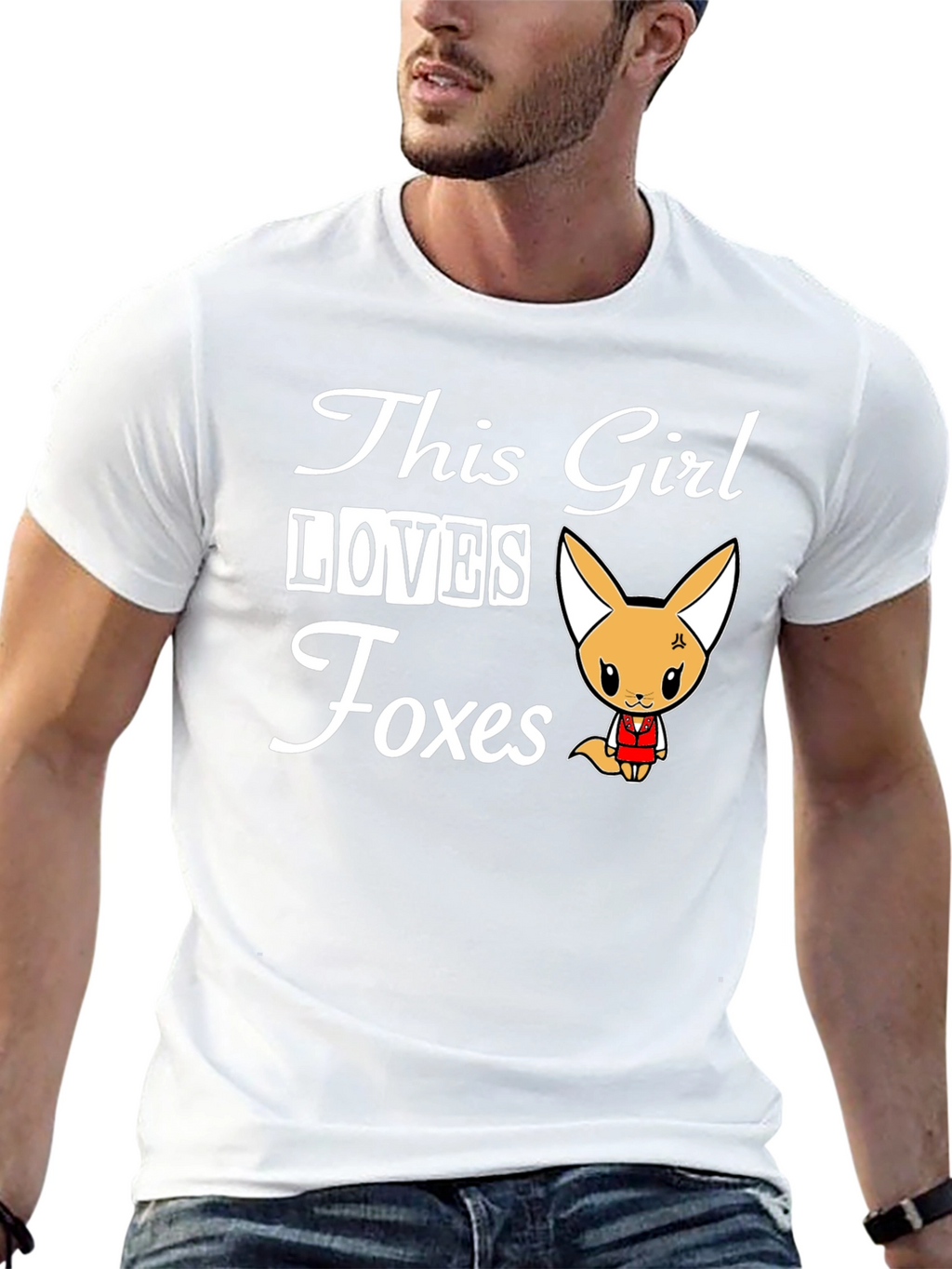 This Girl Loves Foxes - Graphic Tee
