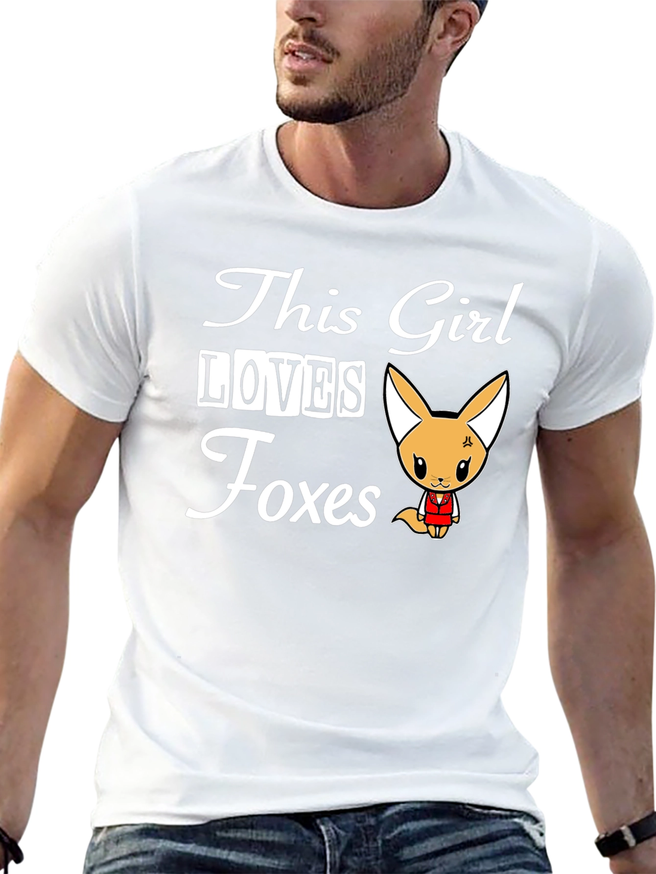 This Girl Loves Foxes - Graphic Tee