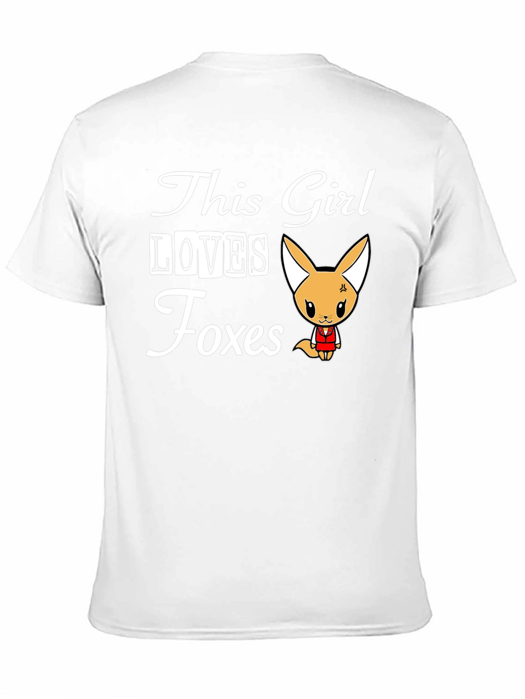 This Girl Loves Foxes - Graphic Tee