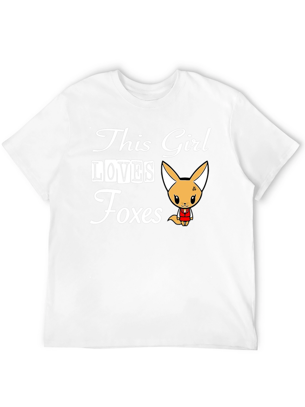This Girl Loves Foxes - Graphic Tee