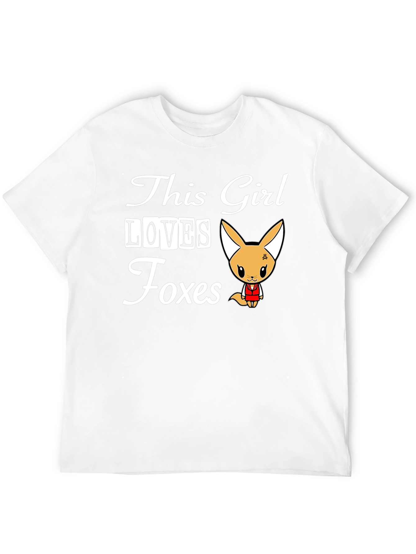 This Girl Loves Foxes - Graphic Tee