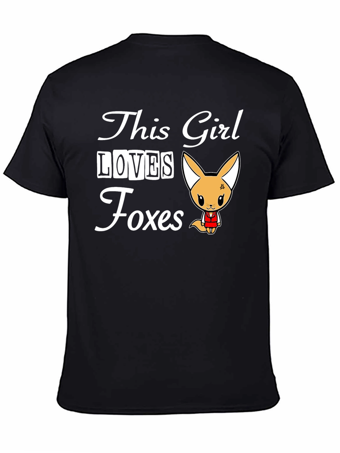 This Girl Loves Foxes - Graphic Tee