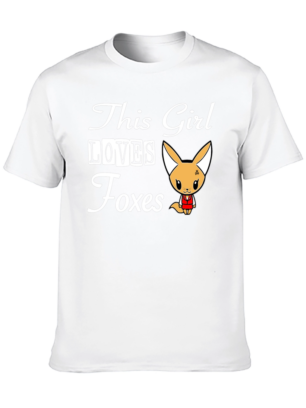 This Girl Loves Foxes - Graphic Tee