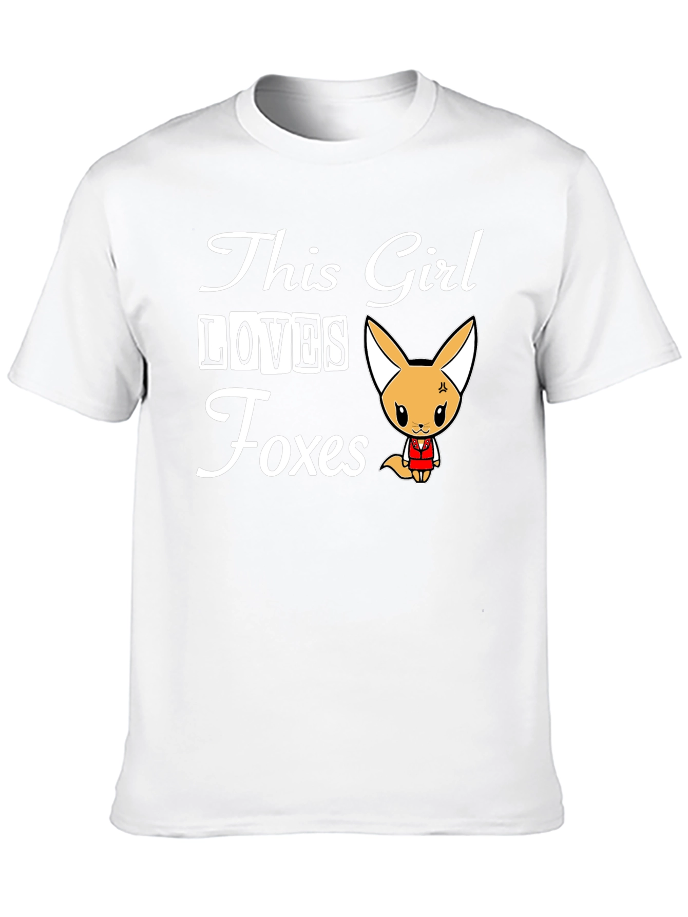 This Girl Loves Foxes - Graphic Tee