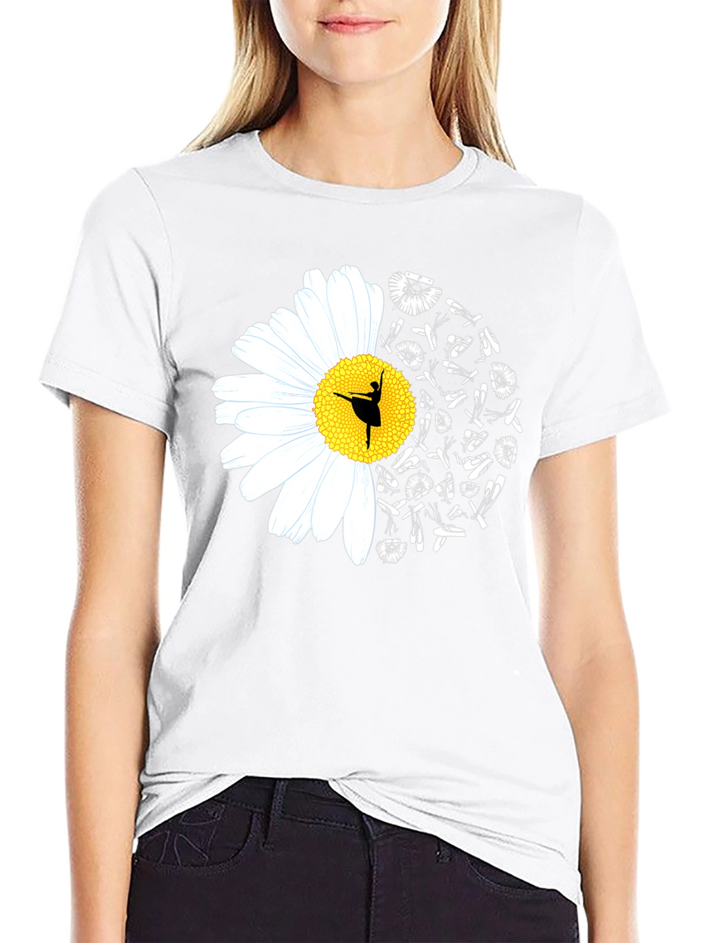 Daisy Ballerina T-Shirt - Unique Dance Tee