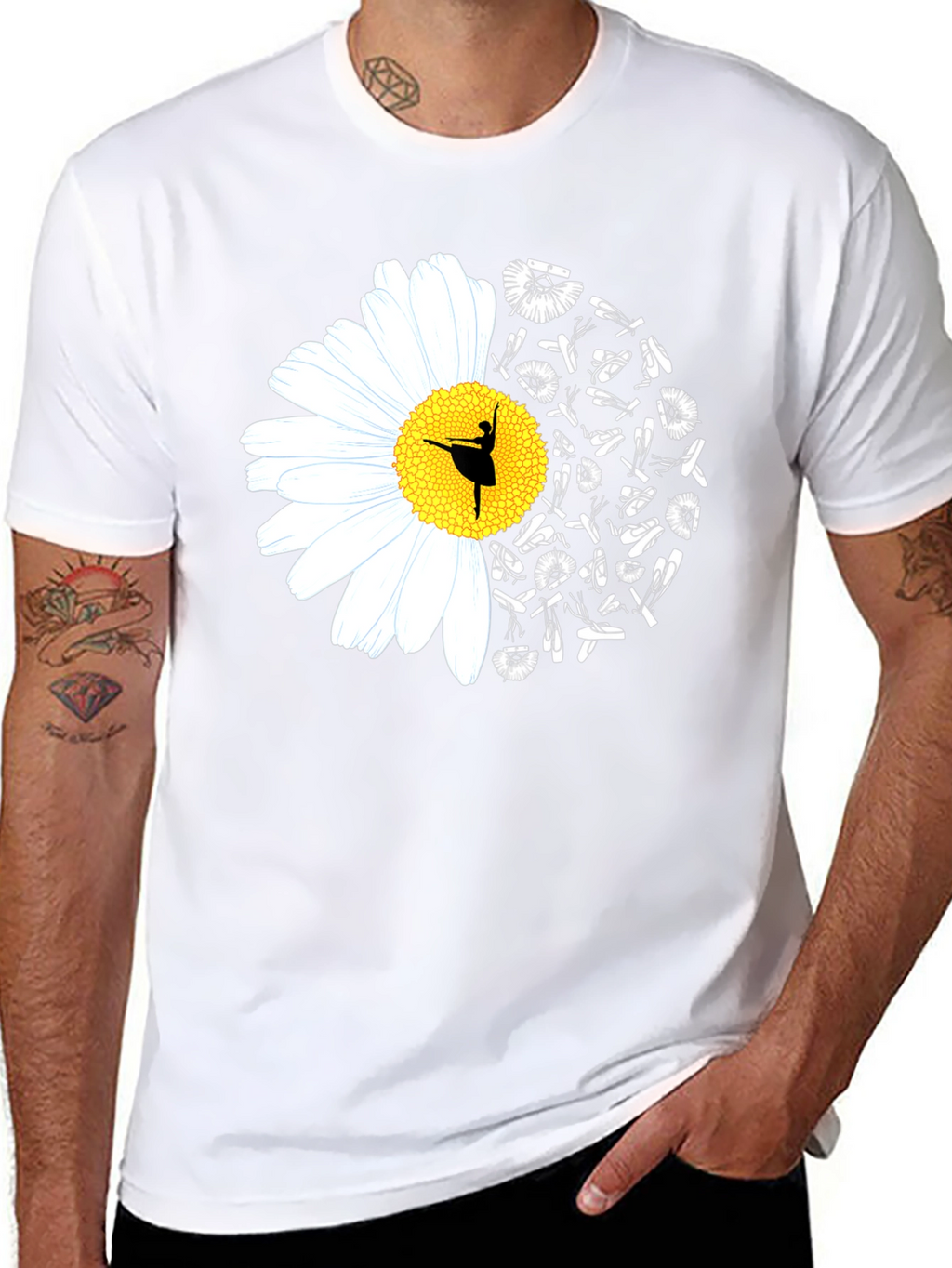 Daisy Ballerina T-Shirt - Unique Dance Tee