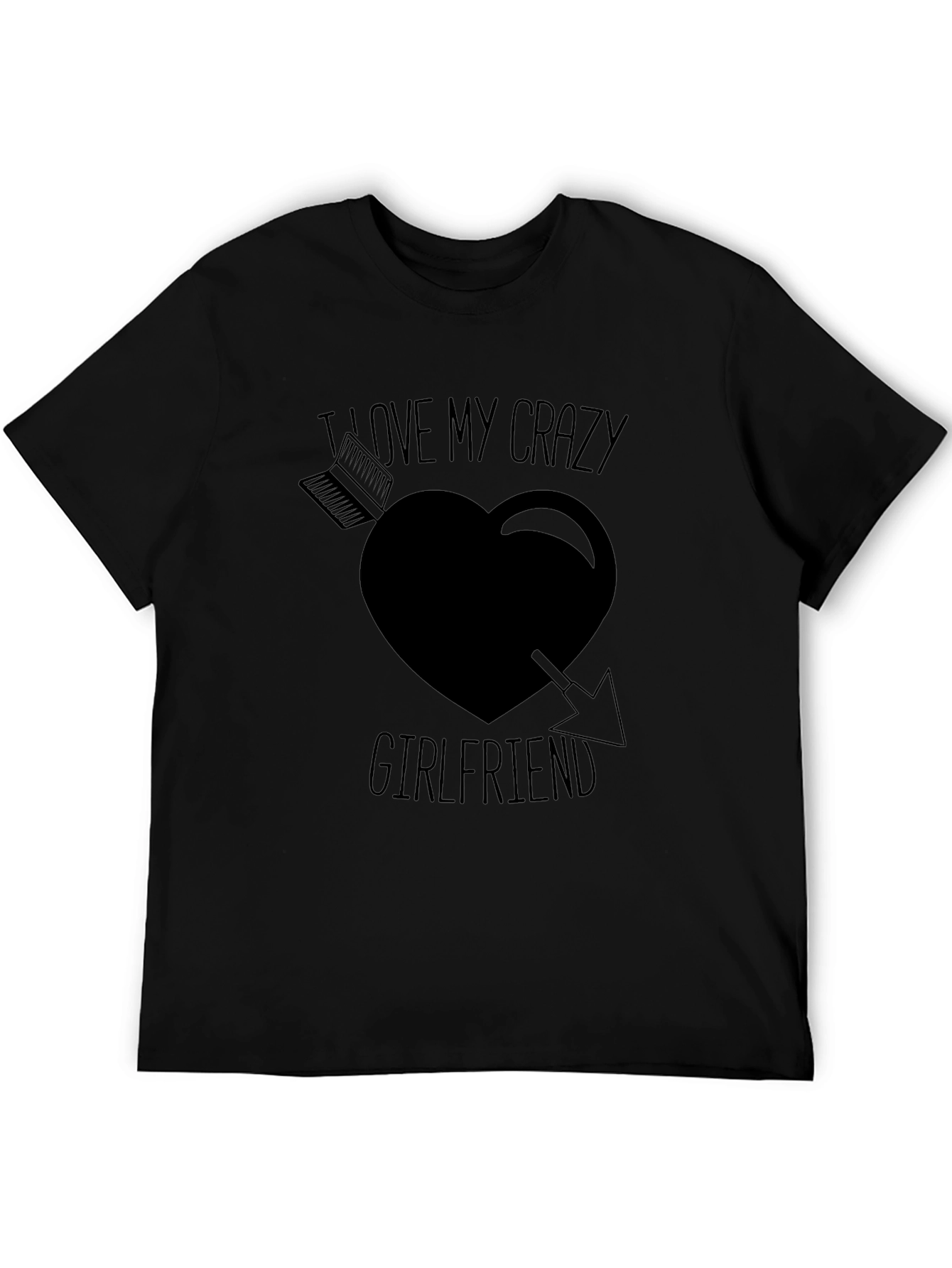 Crazy Girlfriend T-Shirt Novelty Graphic Tee
