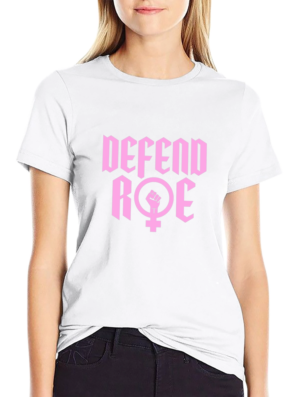 Defend Roe T-Shirt - Black Activist Tee