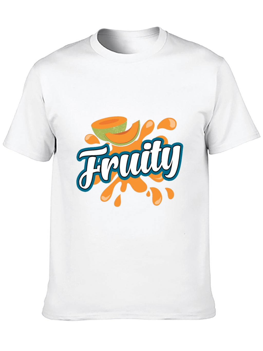 Fruity Graphic T-Shirt - Black Casual Tee