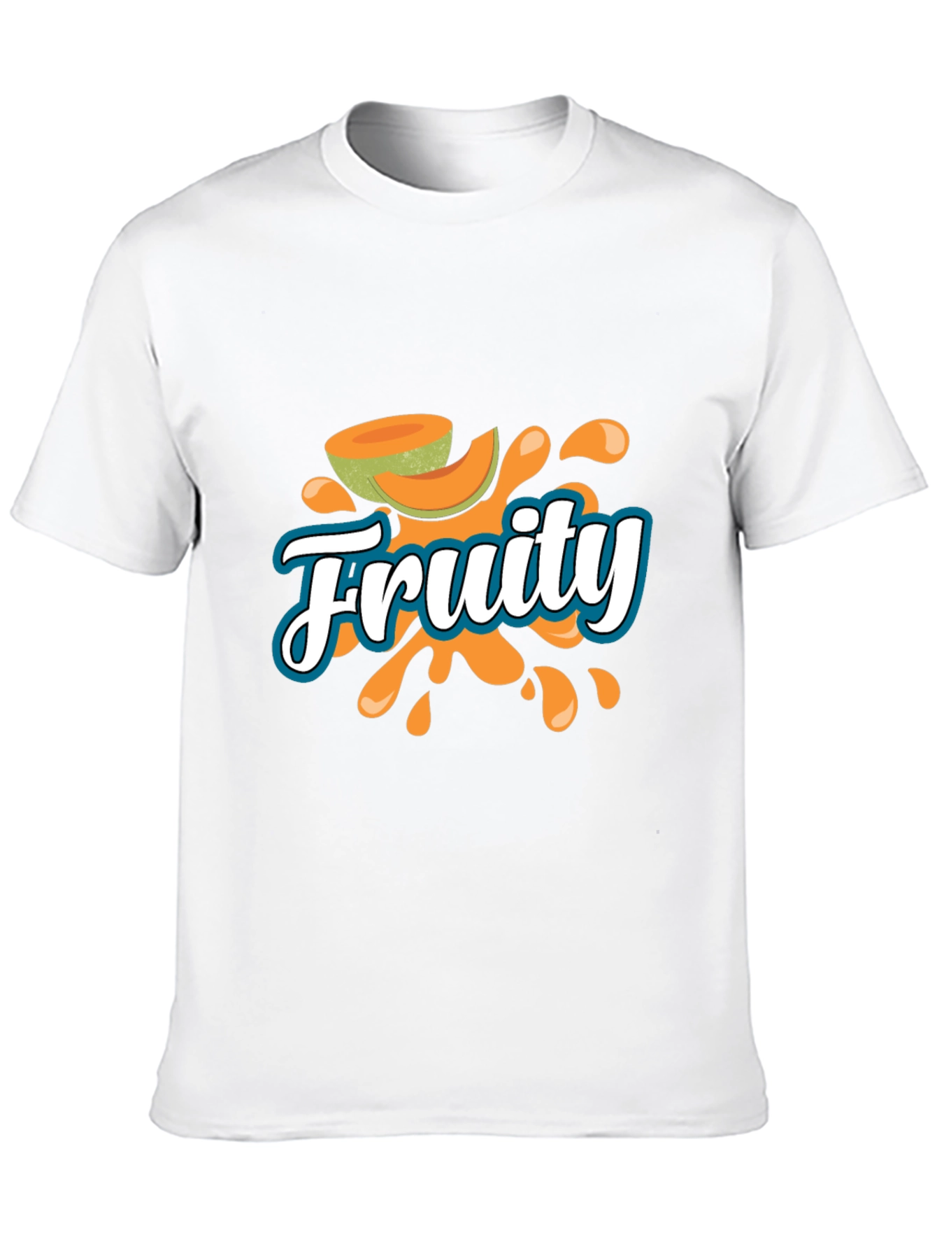 Fruity Graphic T-Shirt - Black Casual Tee