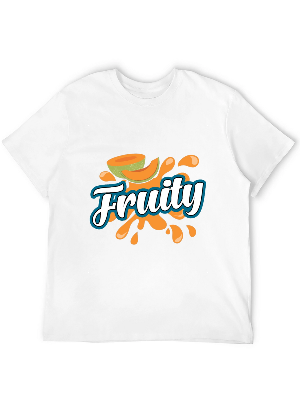 Fruity Graphic T-Shirt - Black Casual Tee