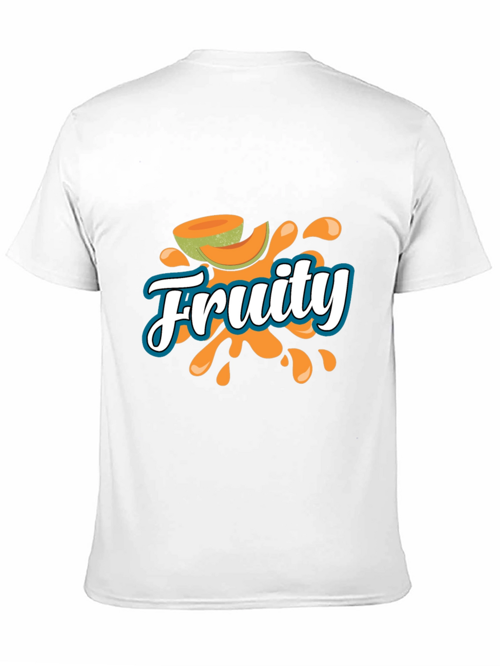 Fruity Graphic T-Shirt - Black Casual Tee