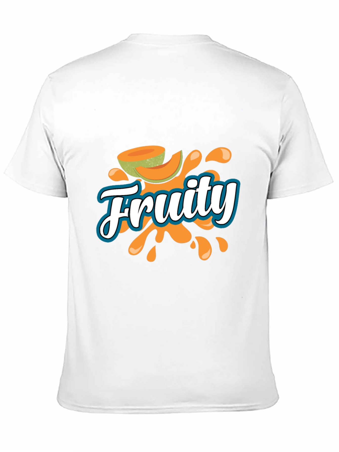 Fruity Graphic T-Shirt - Black Casual Tee