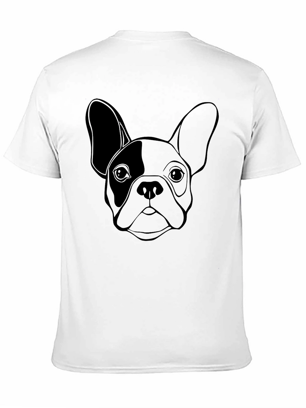 French Bulldog Graphic Tee - Black