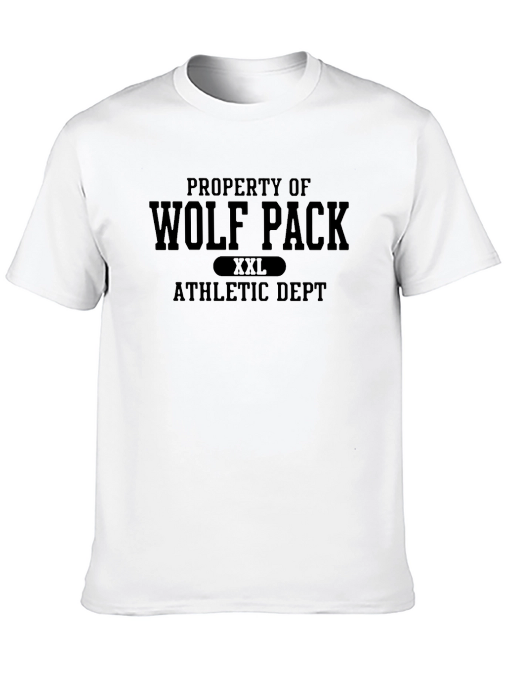 Wolf Pack Athletic Dept. Black T-Shirt XXL