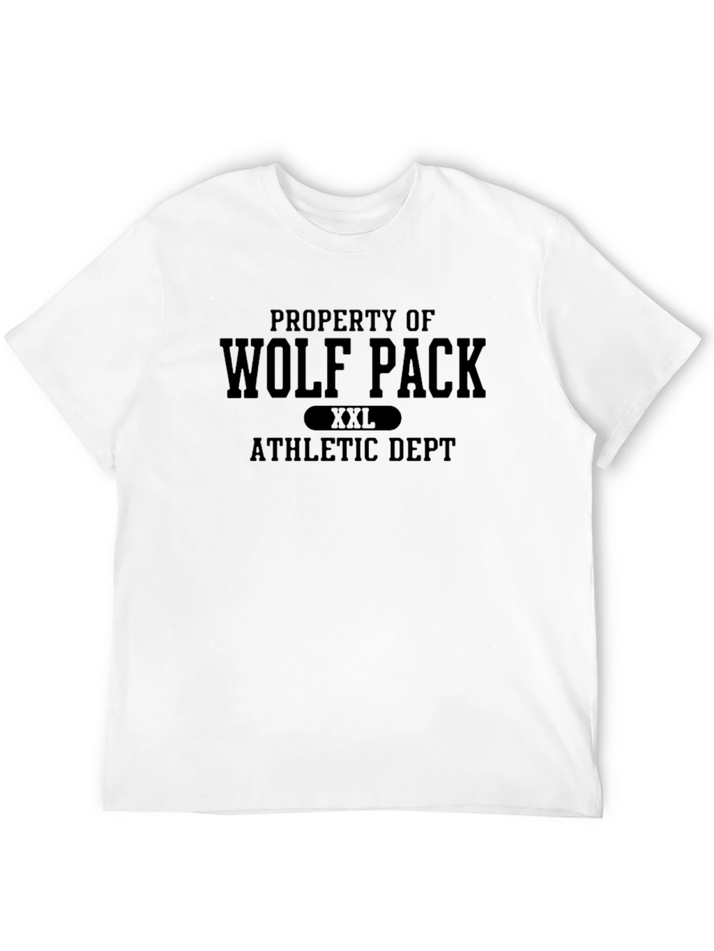 Wolf Pack Athletic Dept. Black T-Shirt XXL