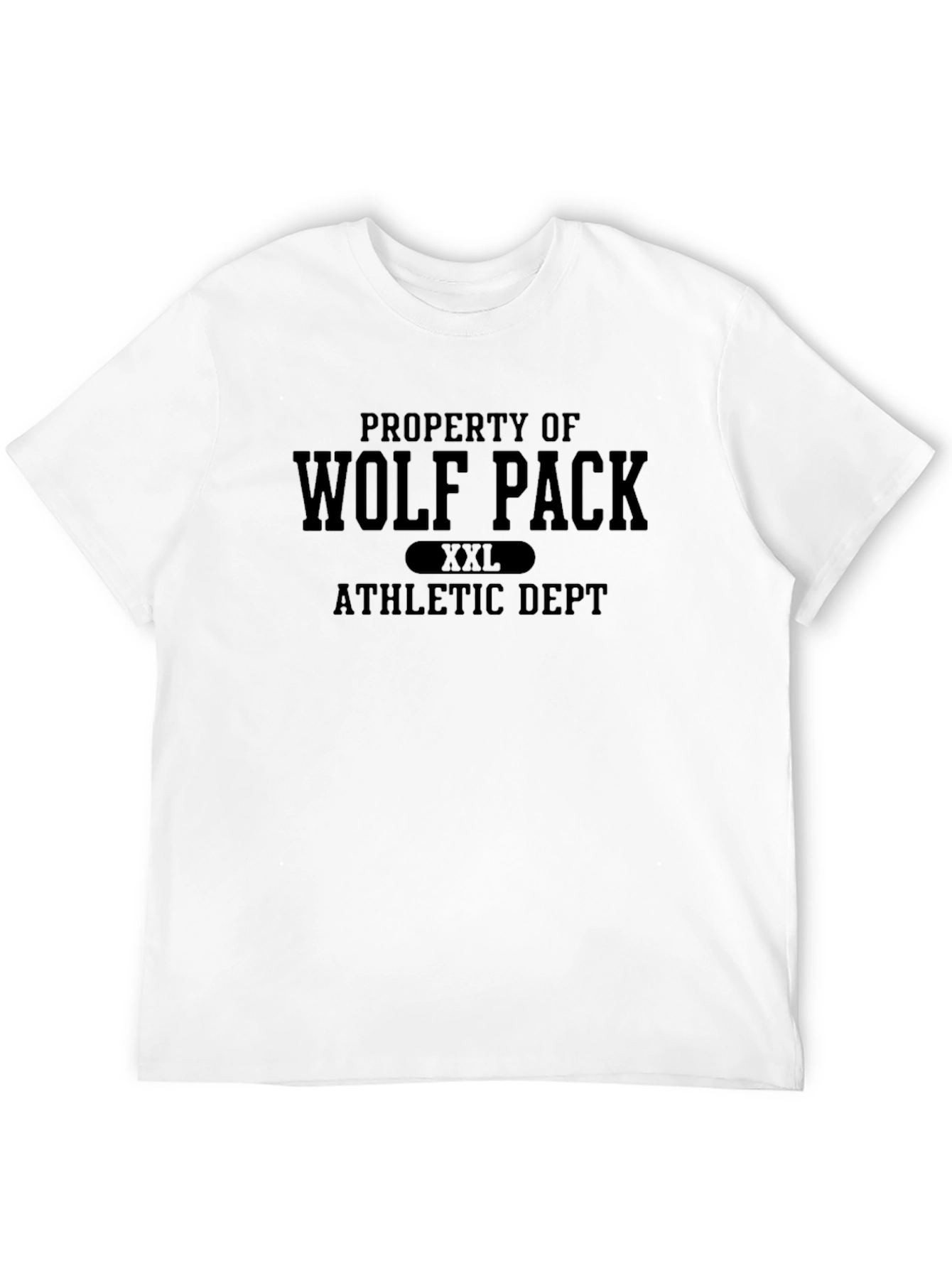 Wolf Pack Athletic Dept. Black T-Shirt XXL