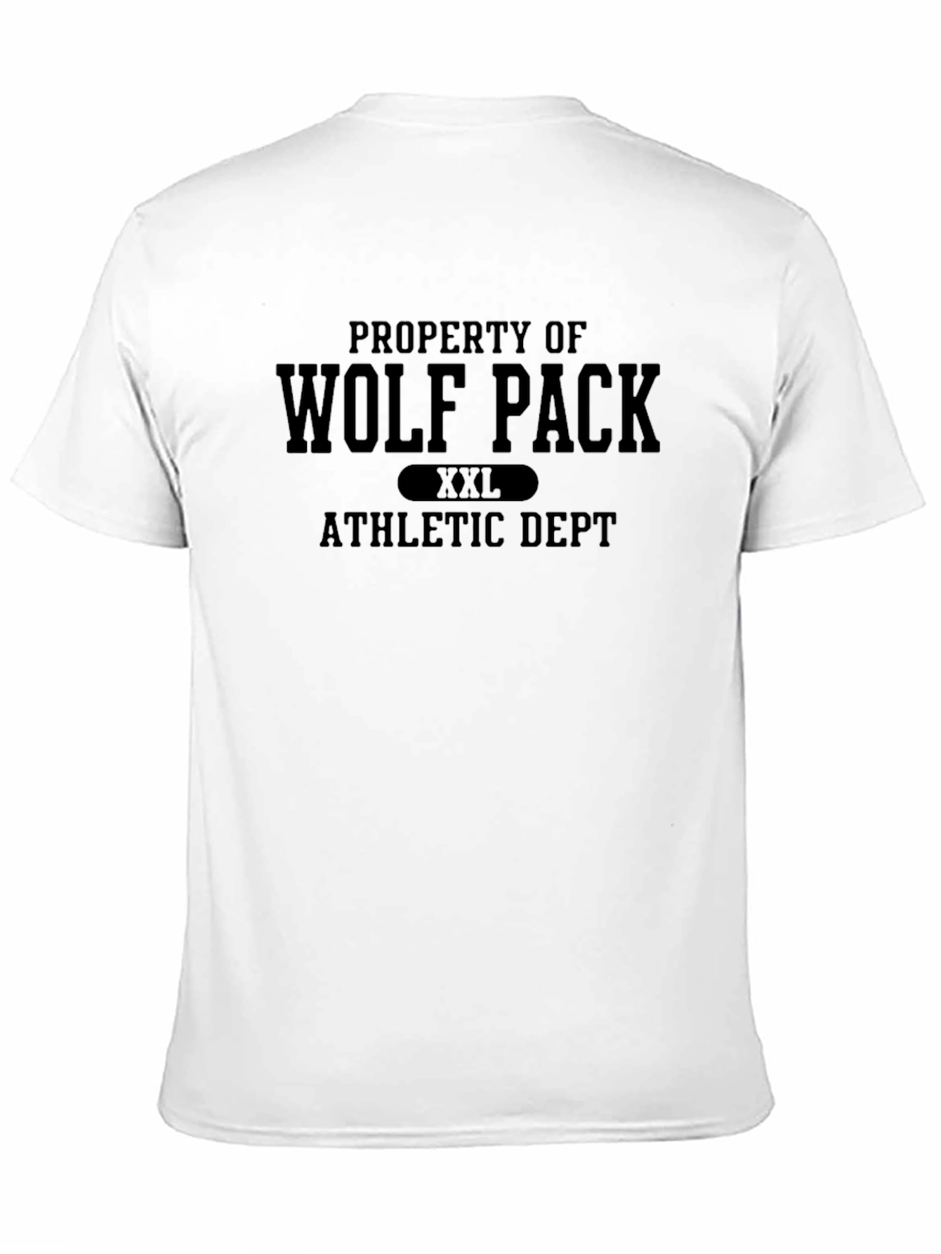 Wolf Pack Athletic Dept. Black T-Shirt XXL