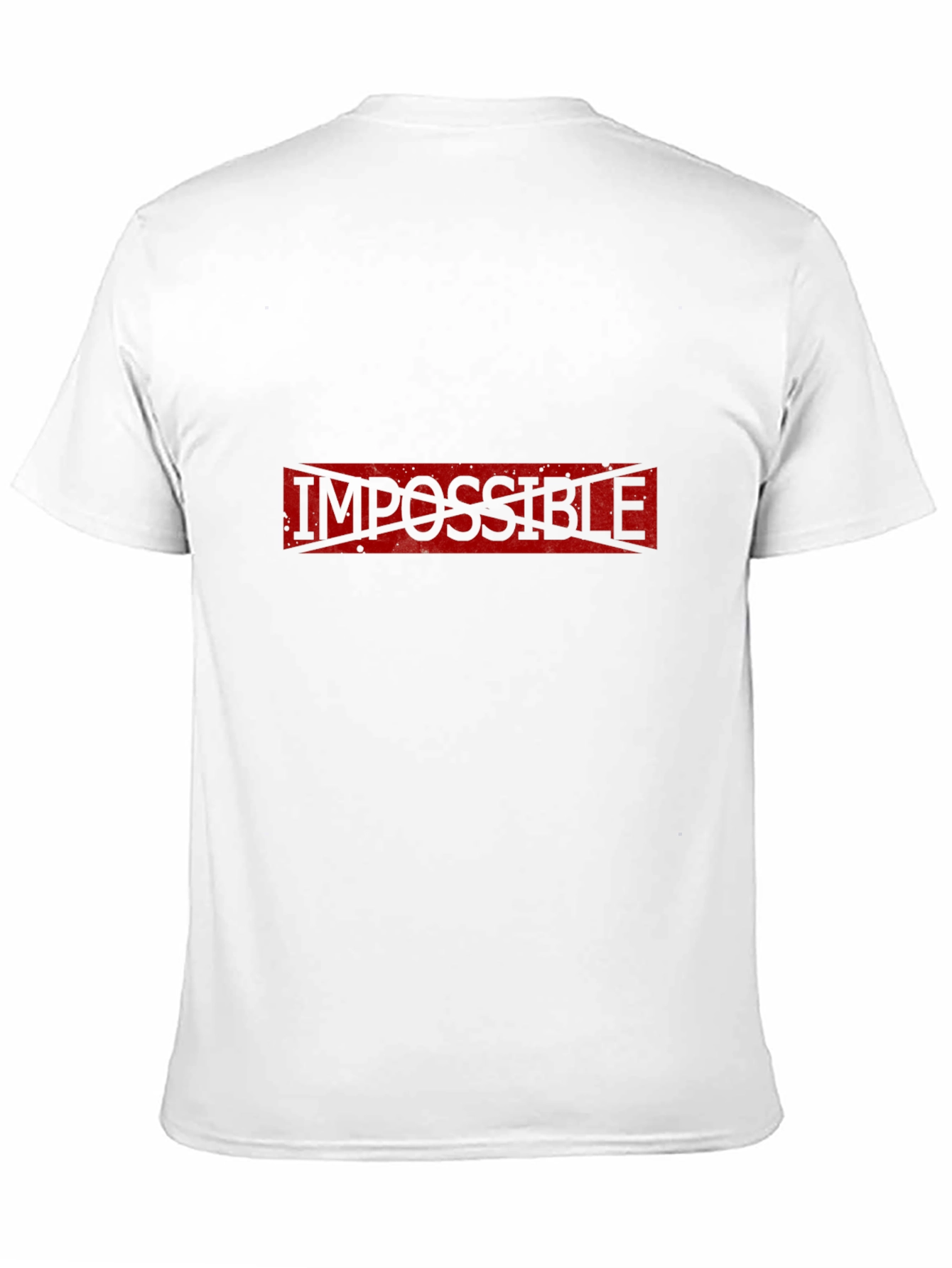 Impossible Possible T-Shirt - Black Cotton Tee