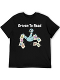 Driven To Read Pigeon Graphic T-Shirt