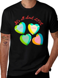 Love Heart Tee - Its All About Love T-Shirt