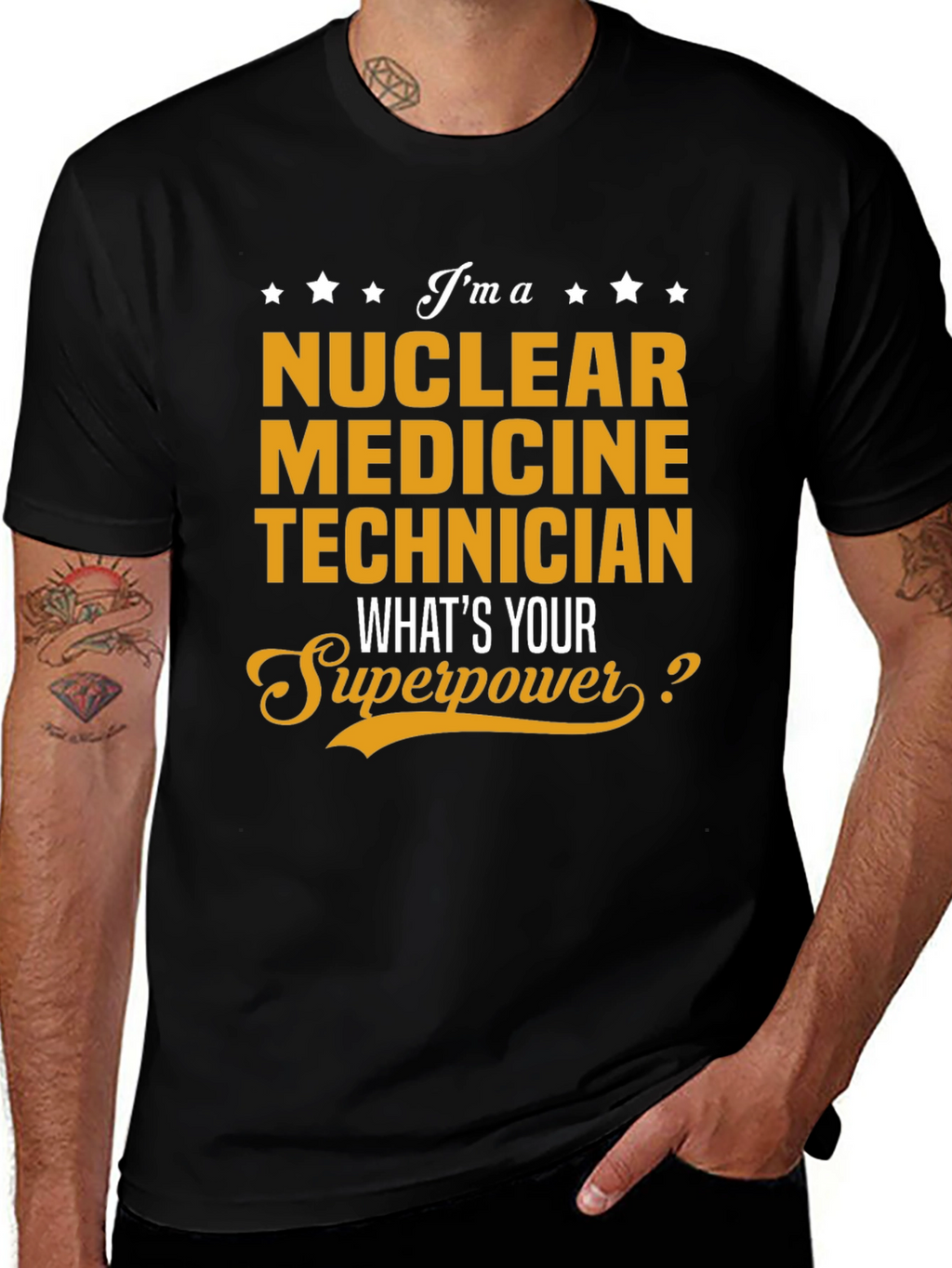 Nuclear Medicine Technician Superpower T-Shirt