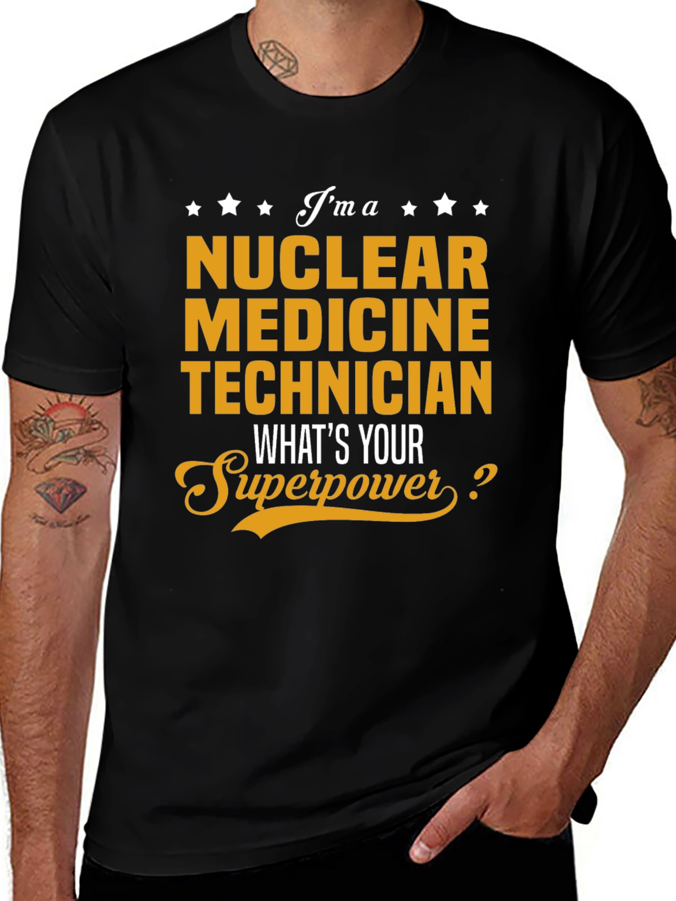 Nuclear Medicine Technician Superpower T-Shirt
