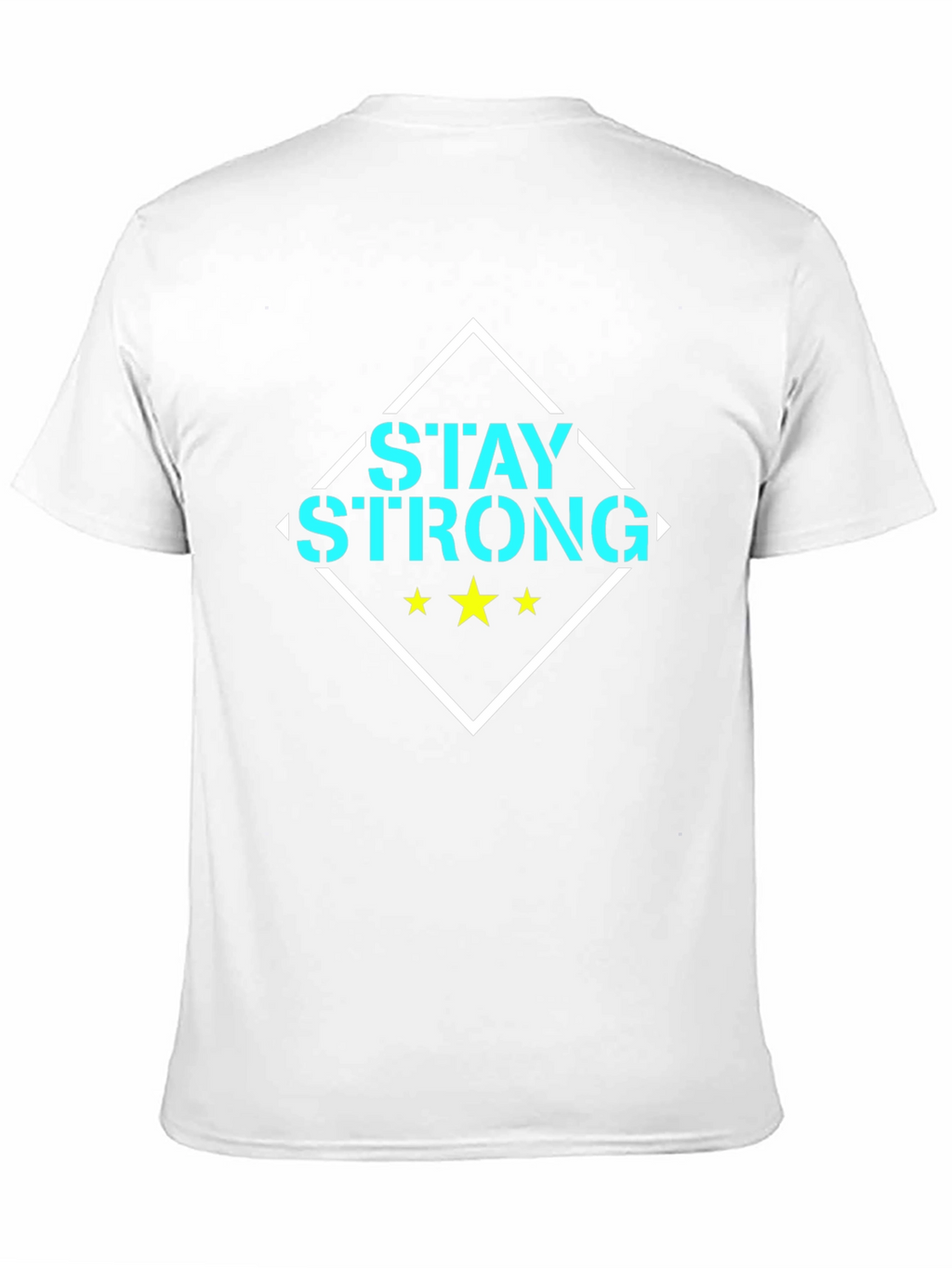 Stay Strong Graphic Tee - Black