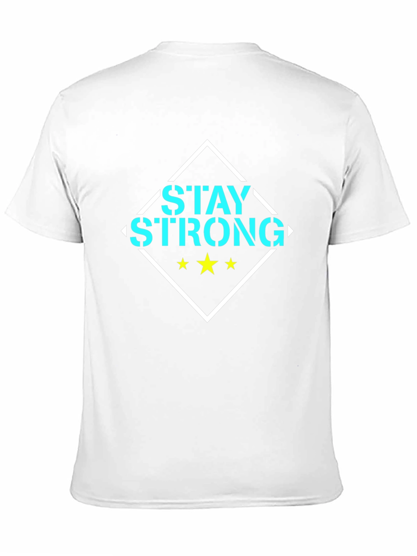 Stay Strong Graphic Tee - Black
