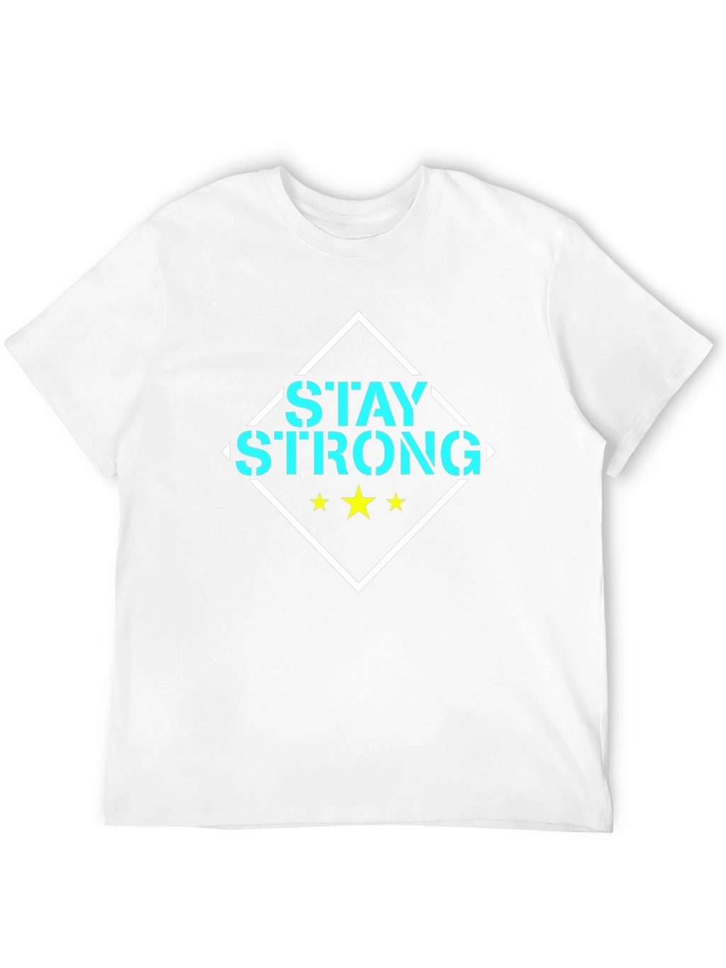 Stay Strong Graphic Tee - Black