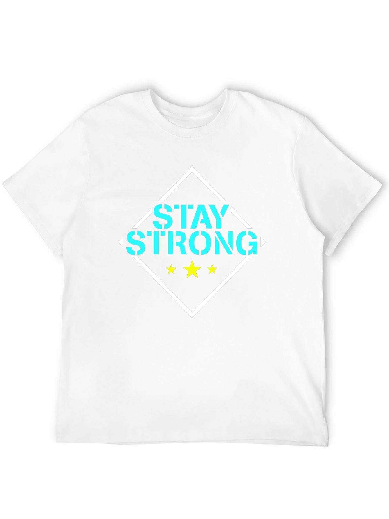 Stay Strong Graphic Tee - Black