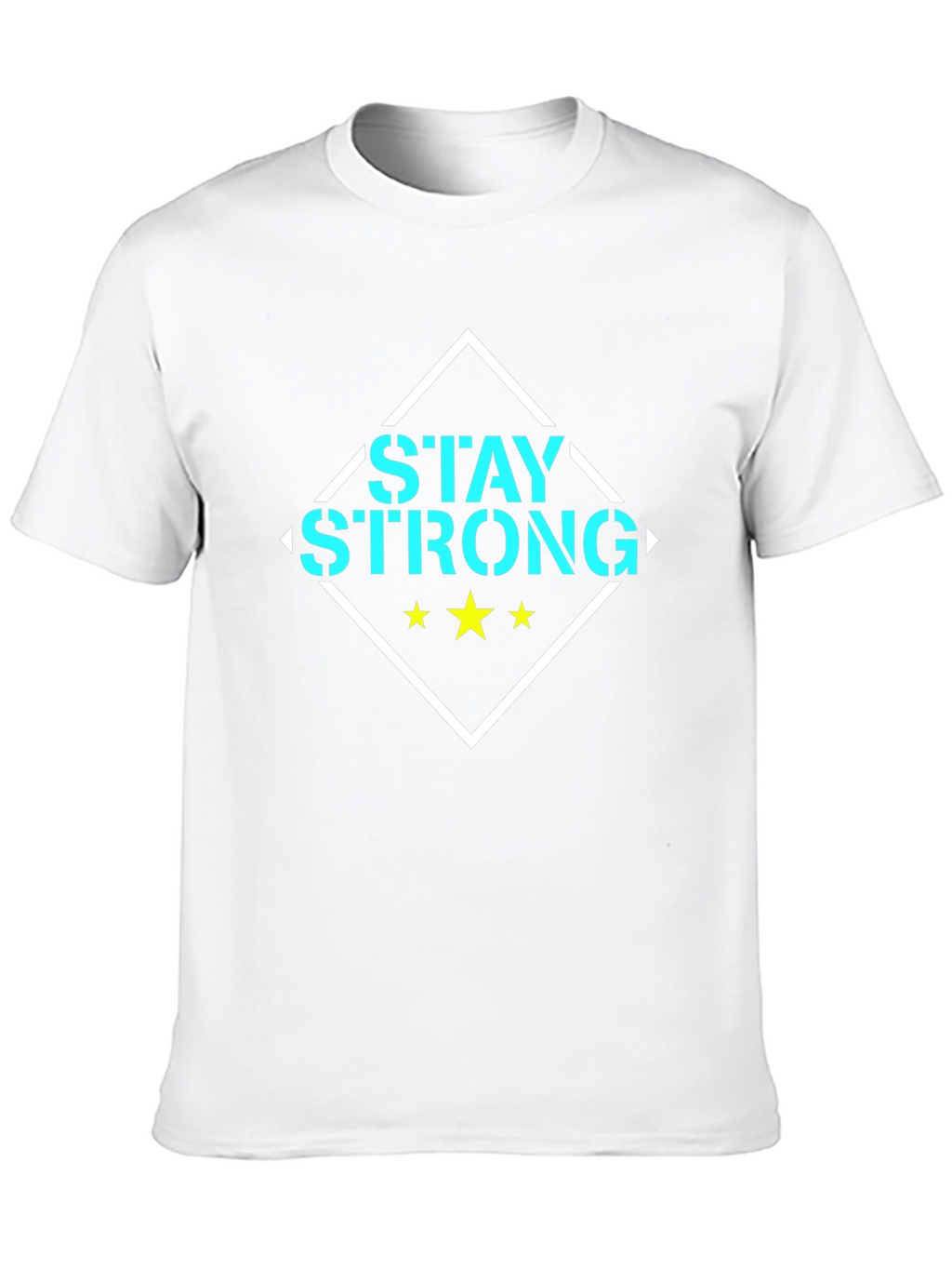 Stay Strong Graphic Tee - Black