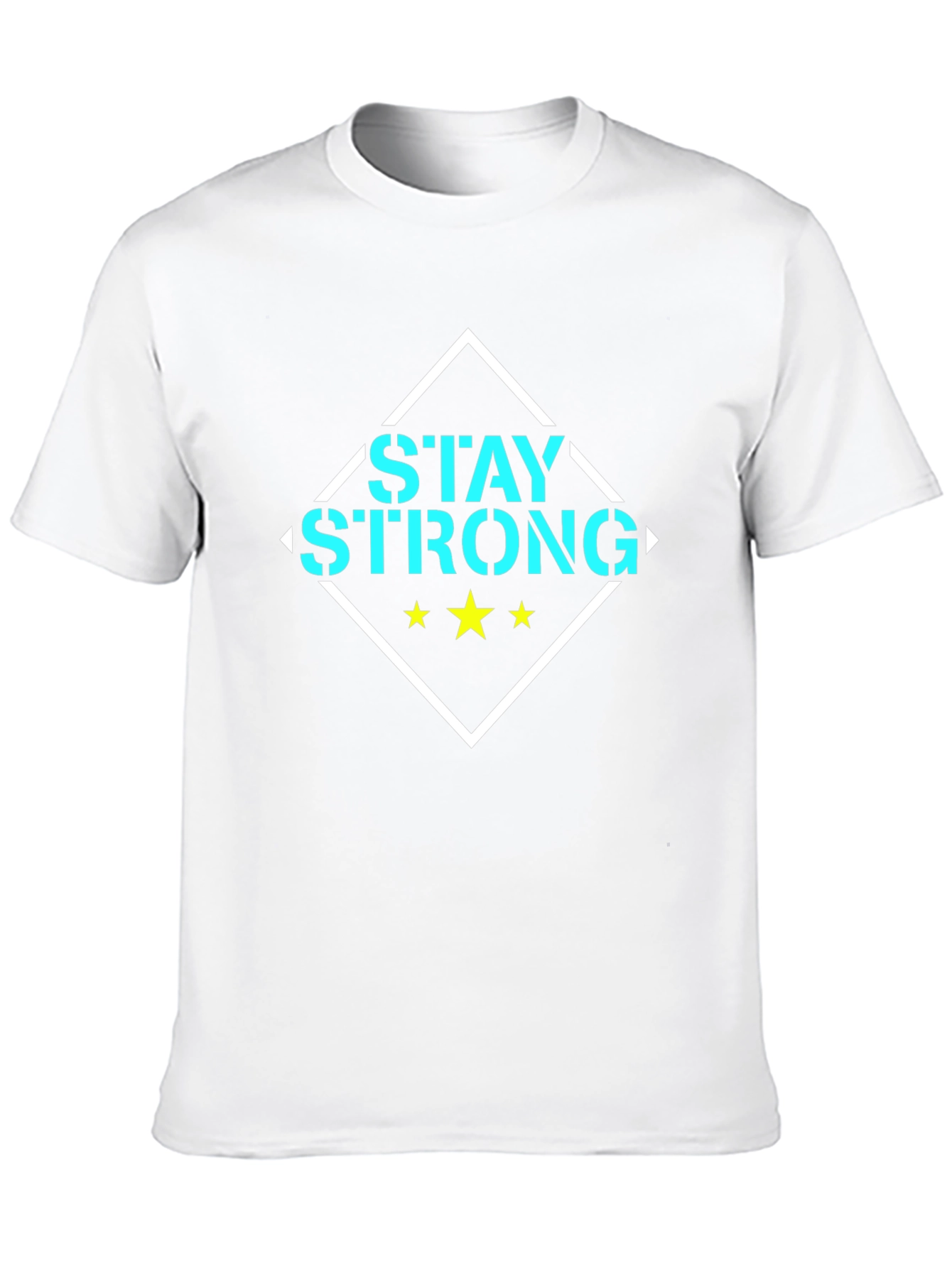 Stay Strong Graphic Tee - Black