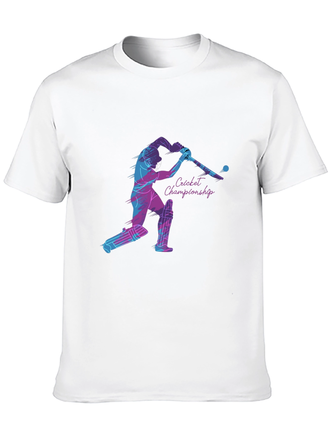 Cricket Championship Graphic Tee - Black