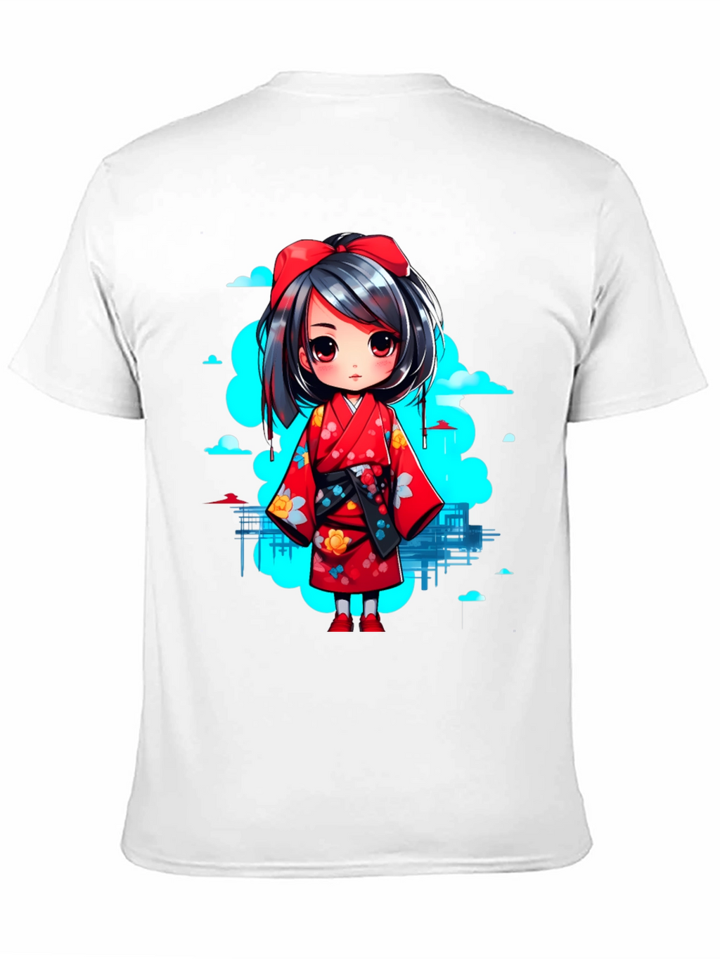 Anime Girl Graphic T-Shirt