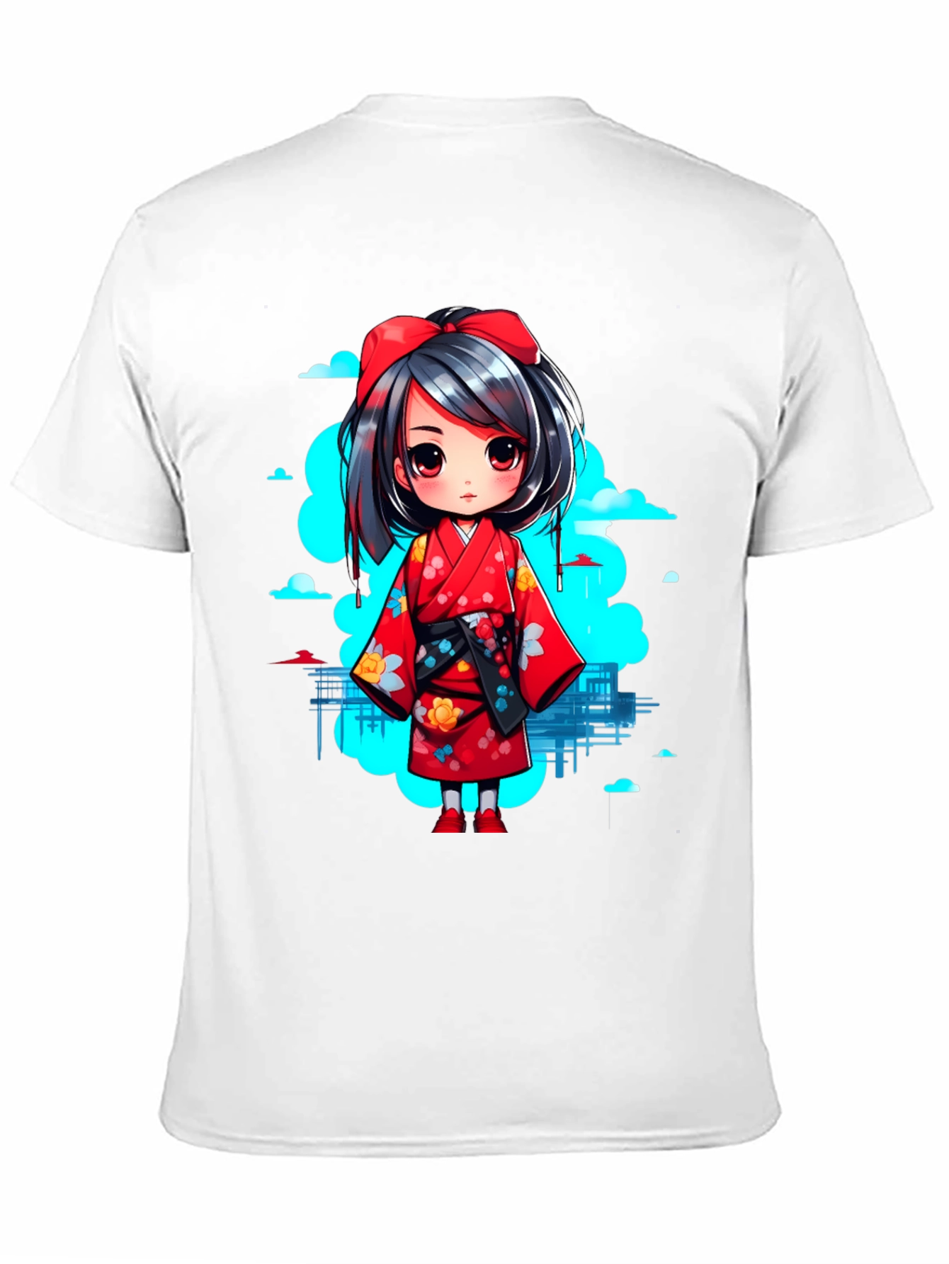 Anime Girl Graphic T-Shirt