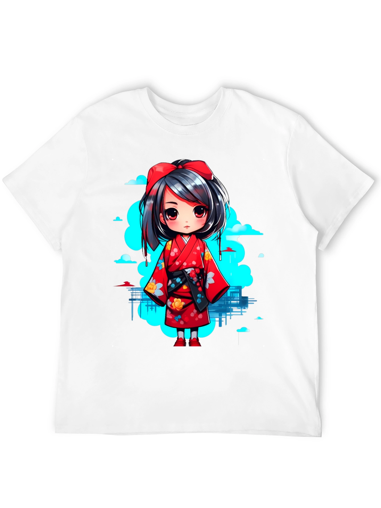 Anime Girl Graphic T-Shirt