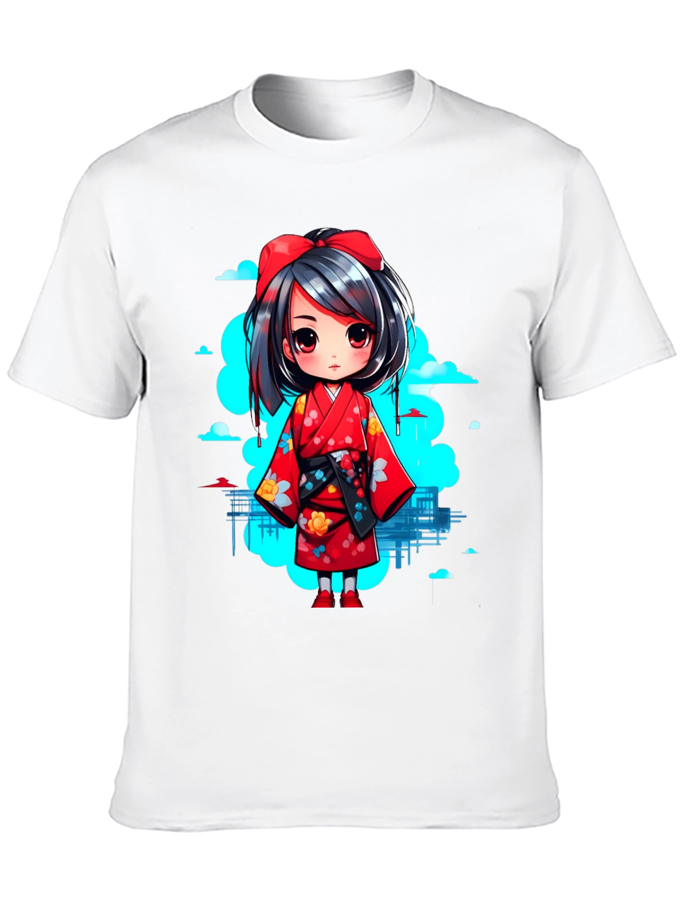 Anime Girl Graphic T-Shirt
