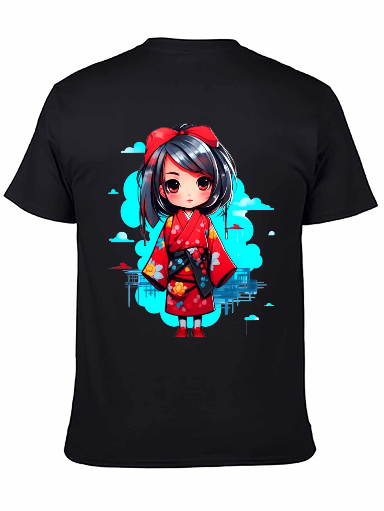 Anime Girl Graphic T-Shirt