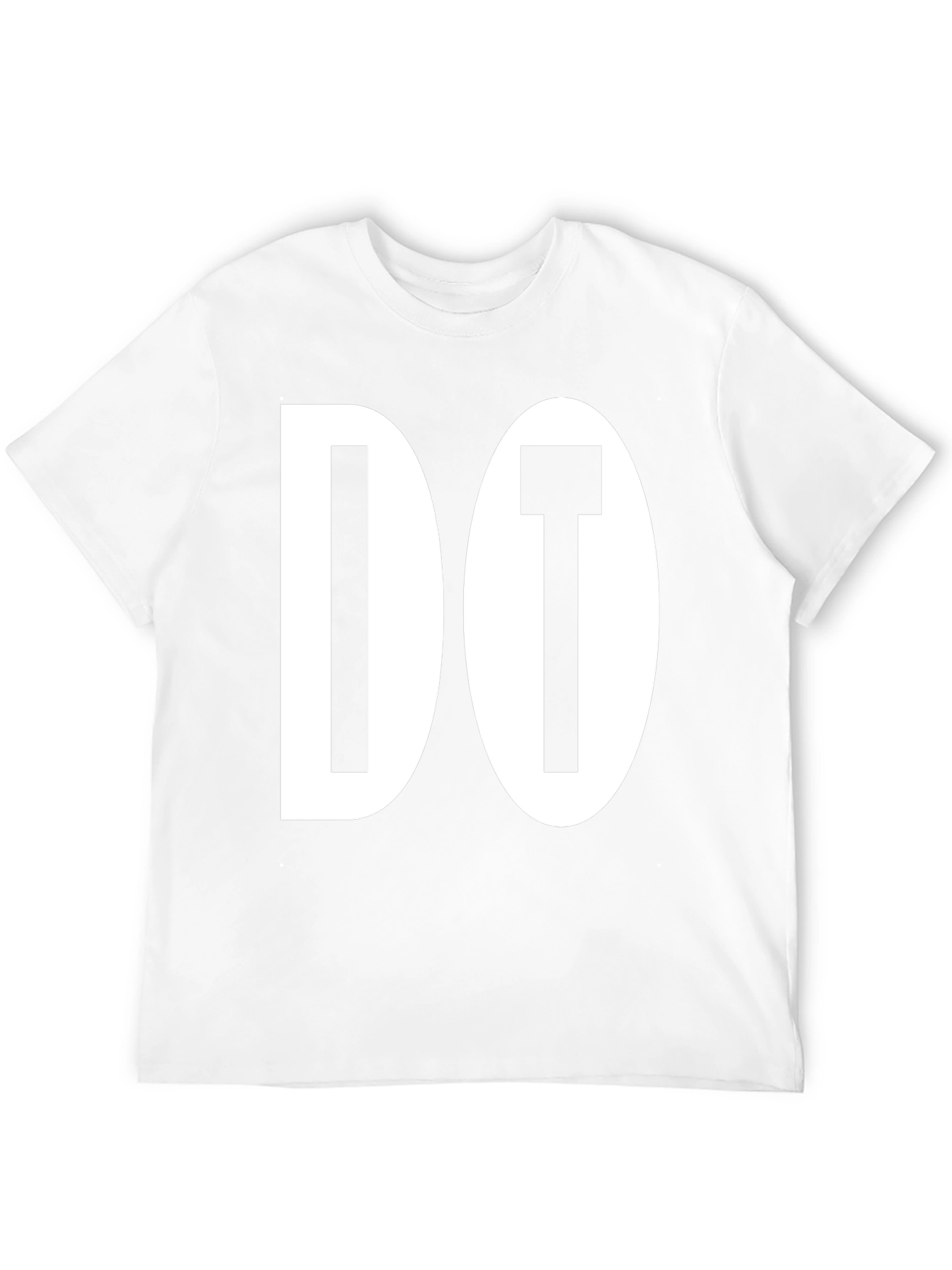 Do It! Black Graphic Tee
