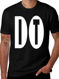 Do It! Black Graphic Tee