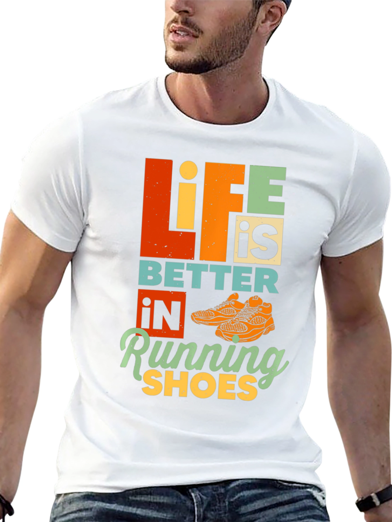 Life is Better in Running Shoes T-Shirt