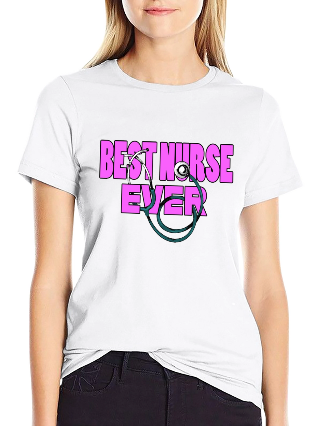 Best Nurse Ever T-Shirt - Stylish Medical Apparel