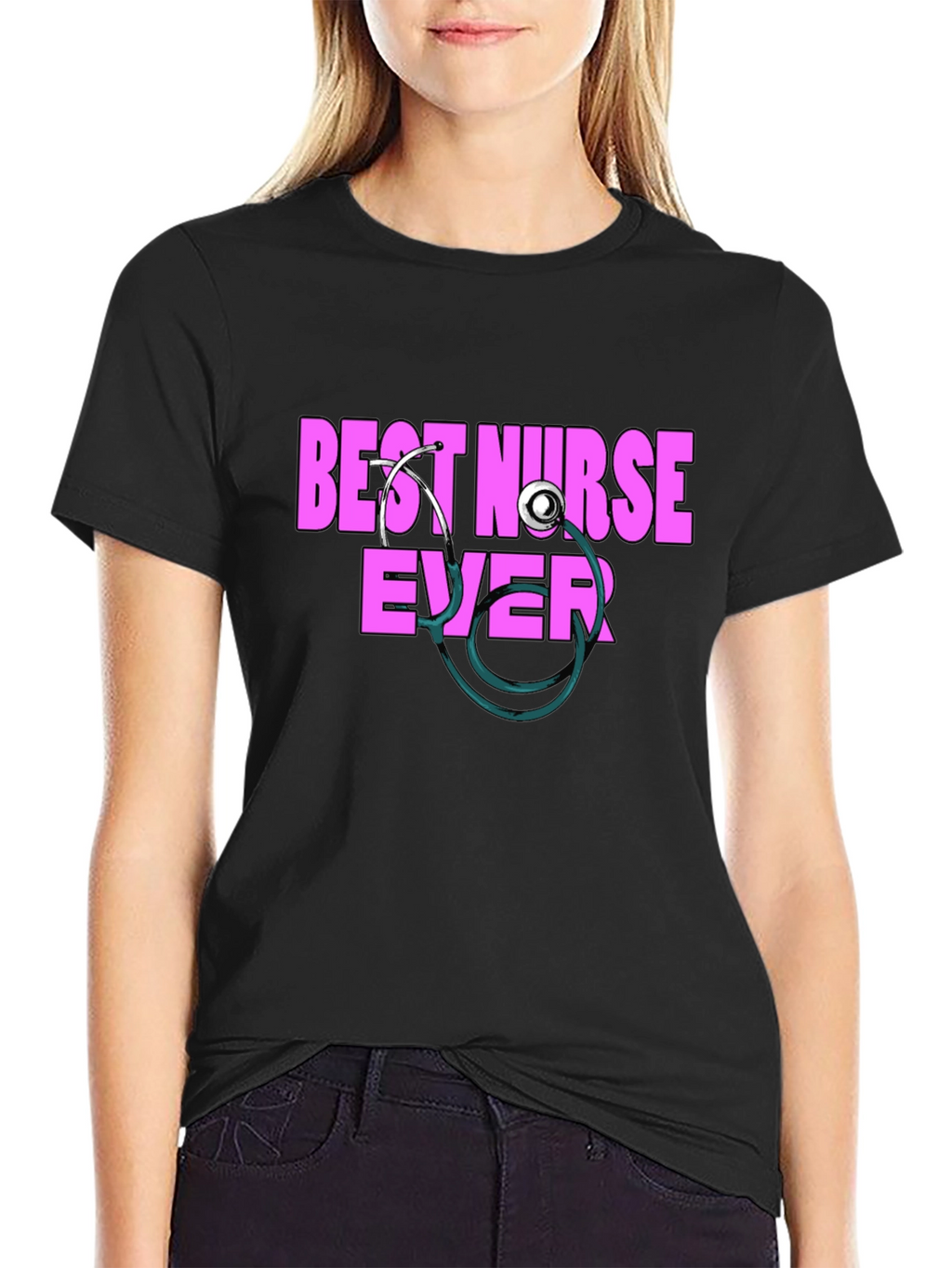 Best Nurse Ever T-Shirt - Stylish Medical Apparel