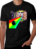 King Galaxy Black T-Shirt