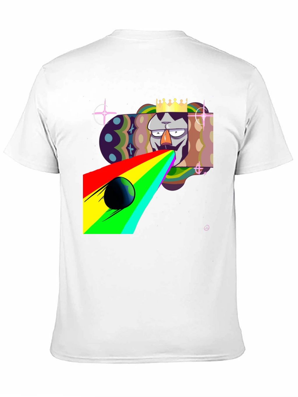 King Galaxy Black T-Shirt