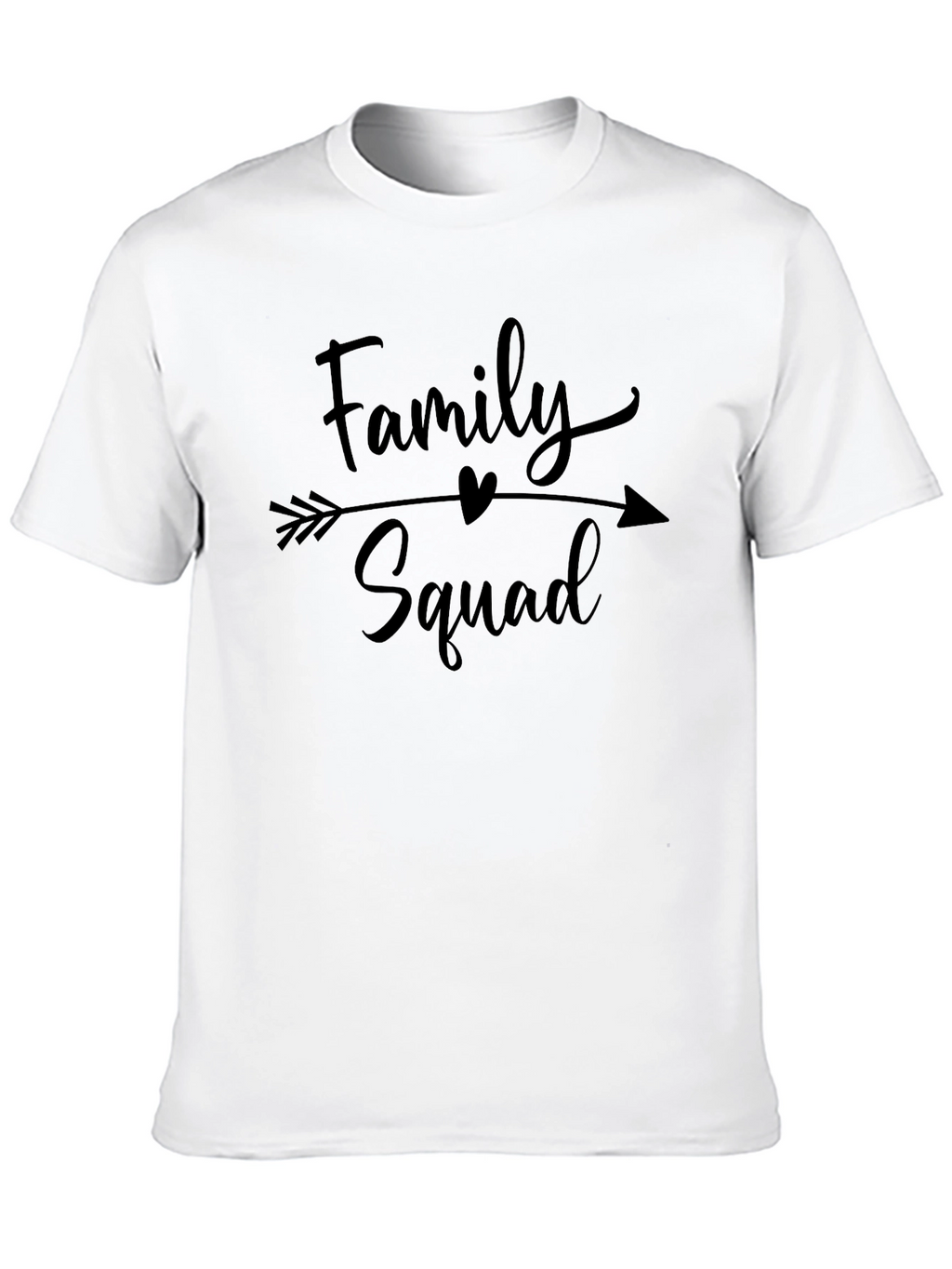 Family Squad Graphic Tee - Cute Family Matching T-Shirt